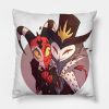 Blitzo And Stolas Throw Pillow Official Helluva Boss Merch Store