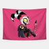 Chibi Blitzo Helluva Boss Tapestry Official Helluva Boss Merch Store