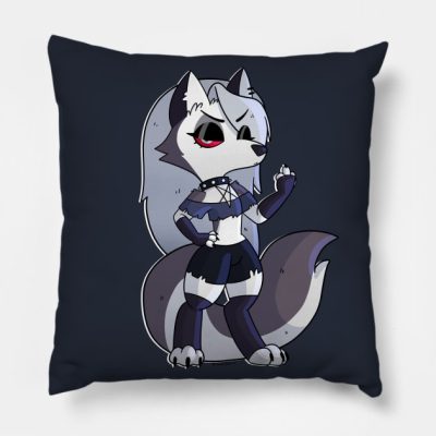 Chibi Loona Helluva Boss Throw Pillow Official Helluva Boss Merch Store