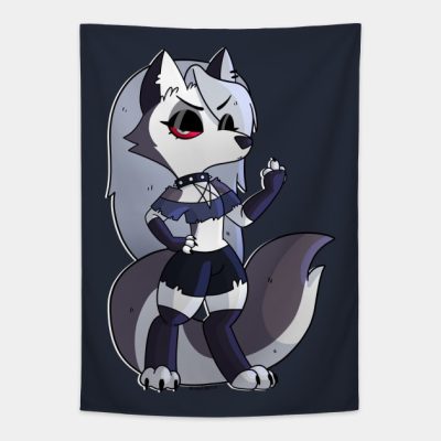 Chibi Loona Helluva Boss Tapestry Official Helluva Boss Merch Store