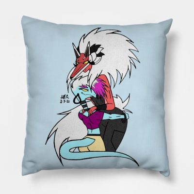 Extra Hellspawns Throw Pillow Official Helluva Boss Merch Store