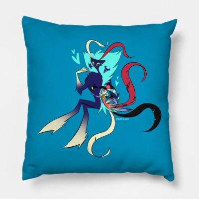 Helluva Boss Fizzarolli Asmodeus Throw Pillow Official Helluva Boss Merch Store