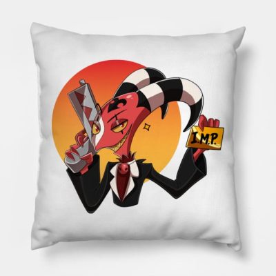 Blitzo Throw Pillow Official Helluva Boss Merch Store