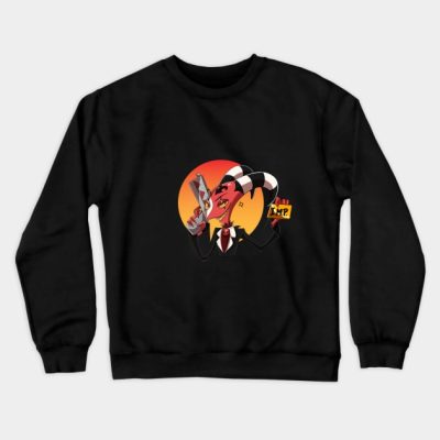 Blitzo Crewneck Sweatshirt Official Helluva Boss Merch Store