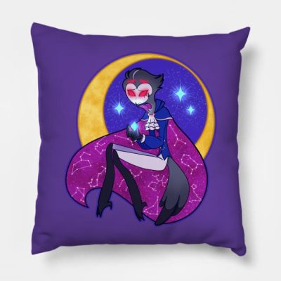 Helluva Boss Stolas Throw Pillow Official Helluva Boss Merch Store