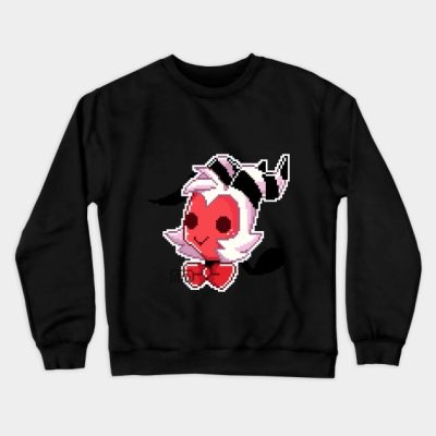 Pixel Moxxie Crewneck Sweatshirt Official Helluva Boss Merch Store