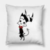 Moxxie Doodle Throw Pillow Official Helluva Boss Merch Store