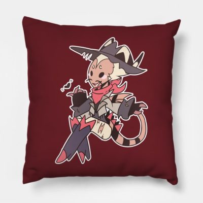 Helluva Boss Striker Throw Pillow Official Helluva Boss Merch Store