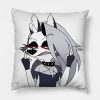 Loona Helluva Boss Throw Pillow Official Helluva Boss Merch Store