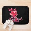 Helluva Boss Moxxie Bath Mat Official Helluva Boss Merch Store