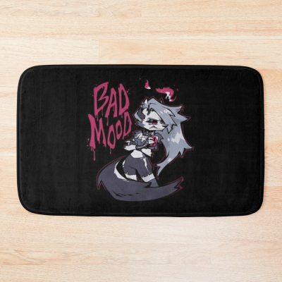 Helluva Boss Loona Bath Mat Official Helluva Boss Merch Store