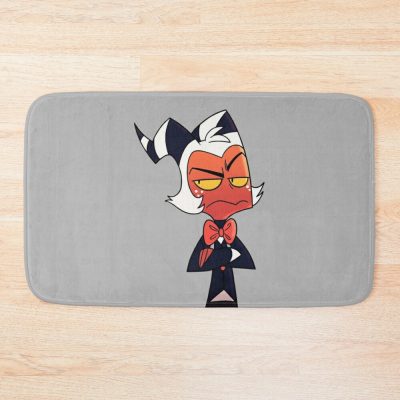 Helluva Boss Moxxie Bath Mat Official Helluva Boss Merch Store