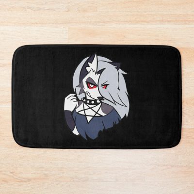 Helluva Boss Loona Bath Mat Official Helluva Boss Merch Store