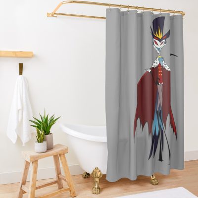 Helluva Boss Stolas Shower Curtain Official Helluva Boss Merch Store