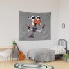 Helluva Boss Moxxie Tapestry Official Helluva Boss Merch Store