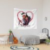 Helluva Boss Millie Moxxie Tapestry Official Helluva Boss Merch Store