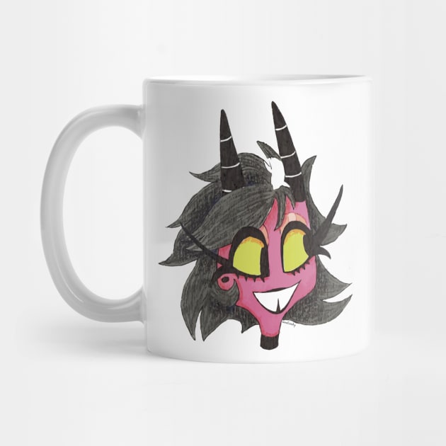 Helluva Boss Millies Face Mug - Helluva Boss Merchandise